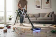 découvrez nos astuces pour nettoyer rapidement après une fête grâce à un aspirateur puissant, et retrouvez une maison propre en un rien de temps.