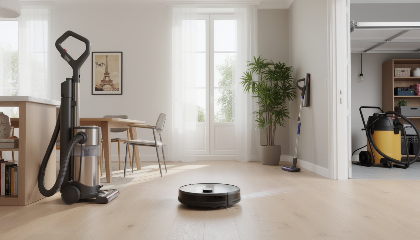 découvrez notre comparatif détaillé des différents types d’aspirateurs disponibles sur le marché pour choisir celui qui correspond le mieux à vos besoins et à votre budget.