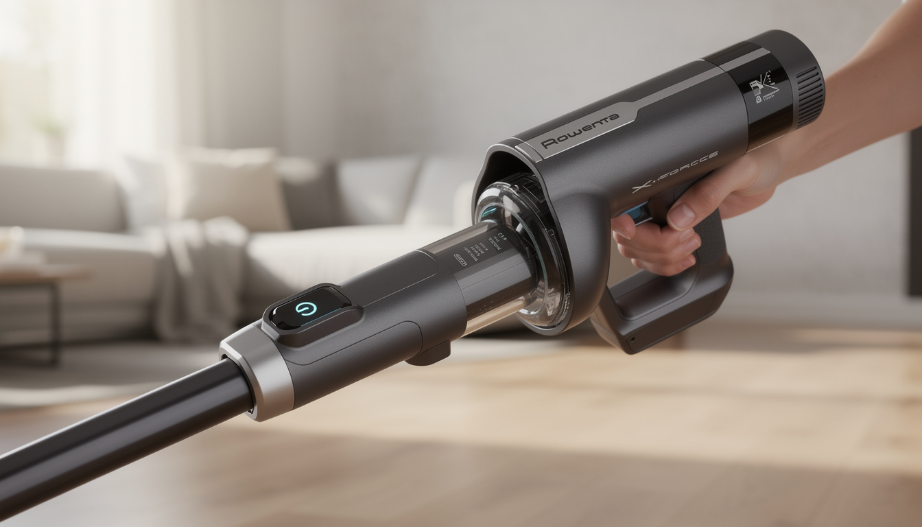 Comment allumer un aspirateur Rowenta x-force flex ? 2 découvrez comment allumer facilement votre aspirateur rowenta x-force flex grâce à notre guide étape par étape pour une utilisation optimale.