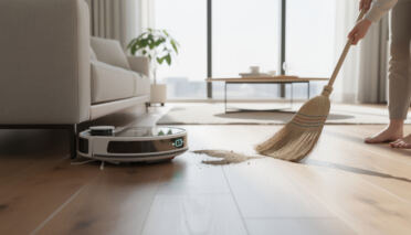 découvrez comment optimiser le nettoyage de votre intérieur en combinant un aspirateur robot efficace avec le balayage manuel pour des résultats impeccables.