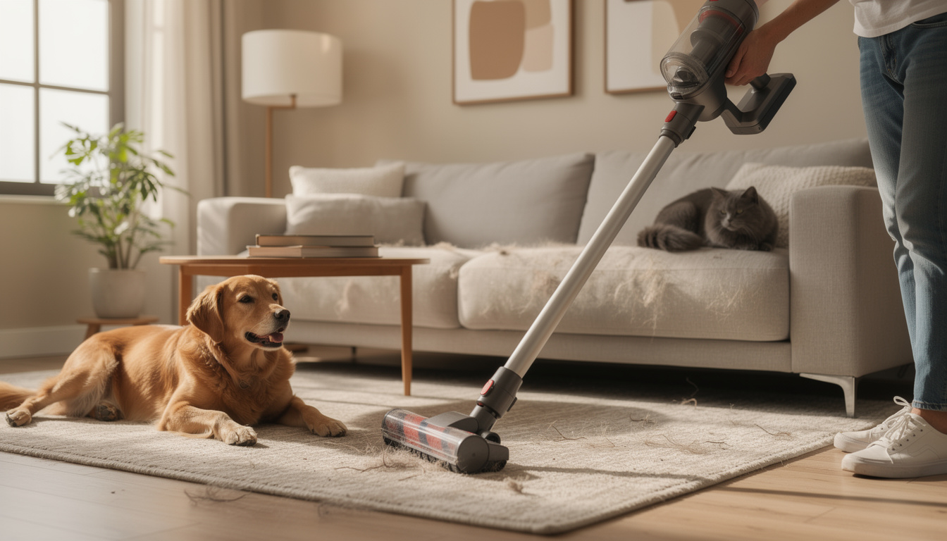 découvrez comment adapter efficacement votre aspirateur pour un intérieur avec animaux domestiques, afin d'éliminer poils et saletés tout en protégeant votre équipement.