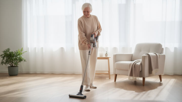 découvrez nos conseils pour choisir un aspirateur léger adapté aux besoins des seniors, alliant facilité d'utilisation, efficacité et confort.