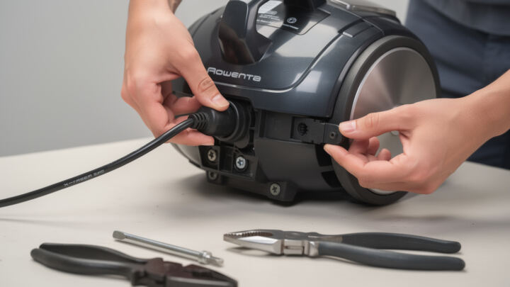 apprenez étape par étape comment remplacer facilement le câble d'alimentation de votre aspirateur rowenta x-treme power pour un fonctionnement optimal.