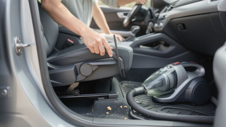 Comment bien utiliser un aspirateur pour nettoyer la voiture 1 découvrez des conseils pratiques pour bien utiliser un aspirateur et nettoyer efficacement l'intérieur de votre voiture, en éliminant poussière et saletés.